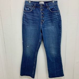 Abercrombie Kick Flare Curve Love Ultra High Rise Jeans